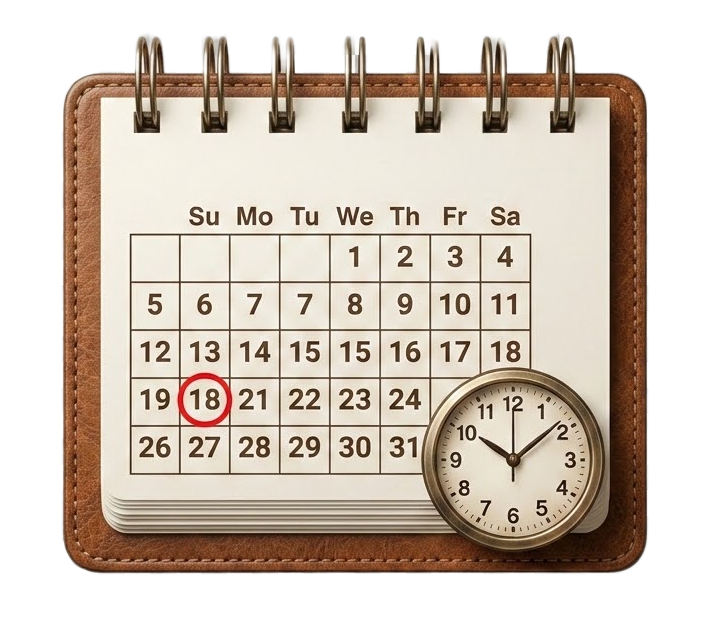 Calendar and Clock